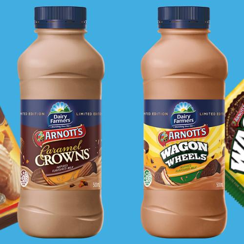 Wagon Wheels And Caramel Crowns Flavoured Milk Now Exists
