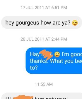 Women’s Former Crush Replies to Text After 8 YEARS?!