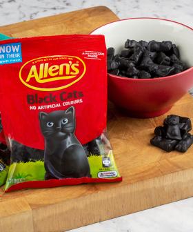Love 'Em Or Hate 'Em - Allen's Black Cats Lollies Now Come In Their Own Packet!