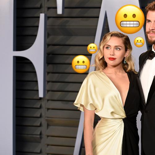 Miley Cyrus & Liam Hemsworth Accidentally Went to the Same Pre-Oscars Party and… Awks!