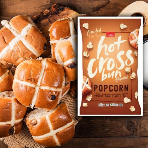 You Can Now Get Hot Cross Bun Popcorn And It’s Cheap As Chips!
