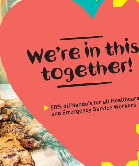 Nando's Are Giving 50% Off To All Healthcare and Emergency Workers