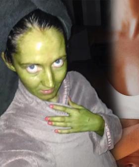 Woman Accidentally Turns Her Entire Body Bright Green After Using Out-Of-Date Fake Tan