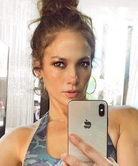 Fans Are Worried For J.Lo’s Safety After Spotting Something TERRIFYING In Her Gym Selfie