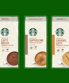 You Can Now Make Starbucks Caramel Lattes & Mochas From Home!
