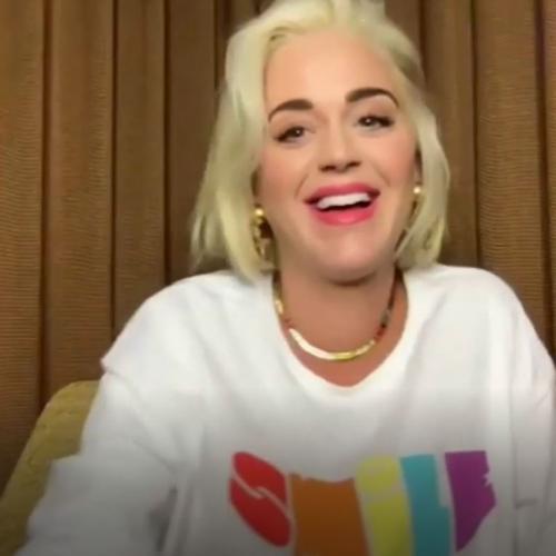Katy Perry Just Showed Her Baby Bump To Kyle And Jackie O And It's The Cutest Thing You'll See All Day