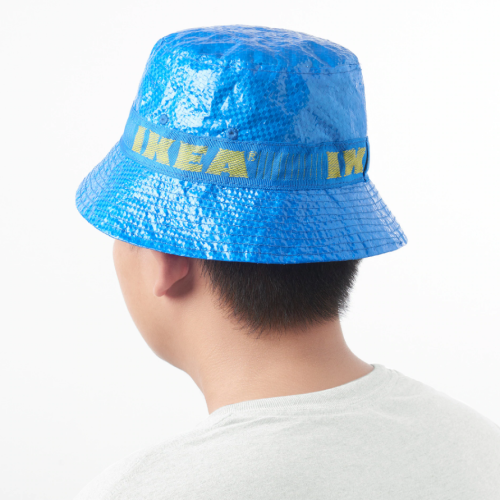 IKEA's Iconic Blue Shopping Bags Have Been Transformed Into A Hat!