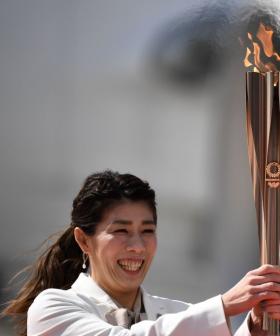 Robin's Son Was The First Person in Australia to Hold The Olympic Torch for 2020!