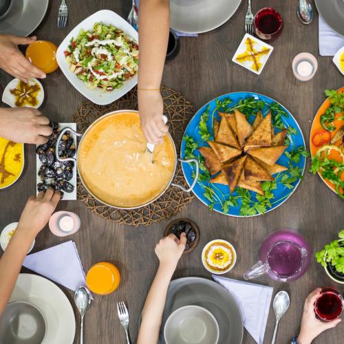 Families Eating Different Meals Together At Dinner Time Becoming the New Norm