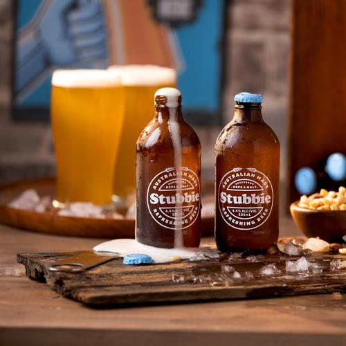 New Australian "Stubbie" Beer Is The Perfect Retro Thirst Quencher's Summer Dream!