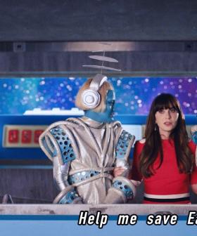 Zooey Deschanel Gets Abducted By Aliens in Katy Perry's New Futuristic Video!