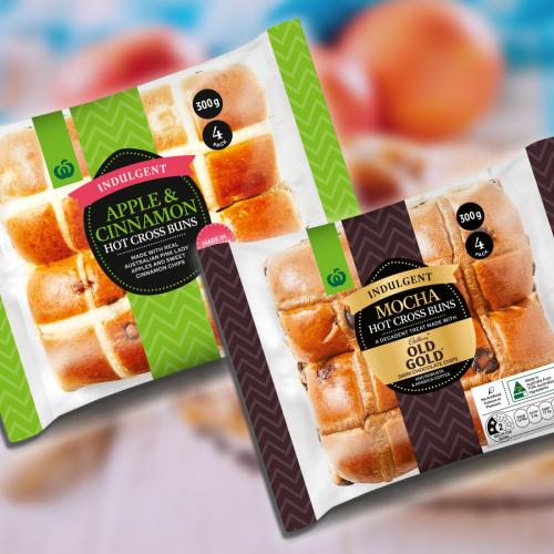 Woolies Has Revealed 2 Brand New Flavours Of Hot Cross Bun Available From Today!