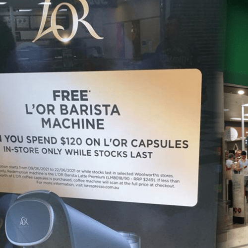 Woolworths Supermarkets Is Giving Away FREE Coffee Machines In Amazing New Promotion