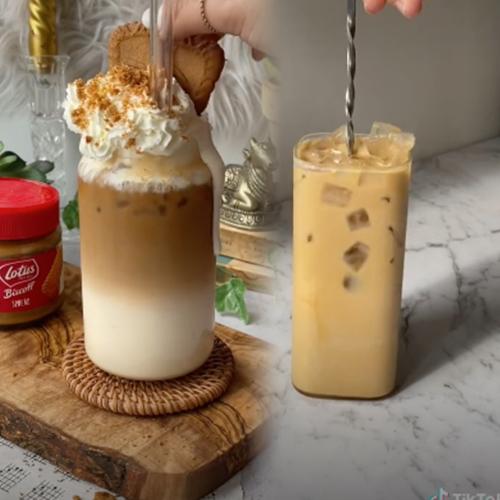 Everyone Is Frothing Over This Biscoff Iced Latte Or As We're Calling It, A 'Biscoffee'