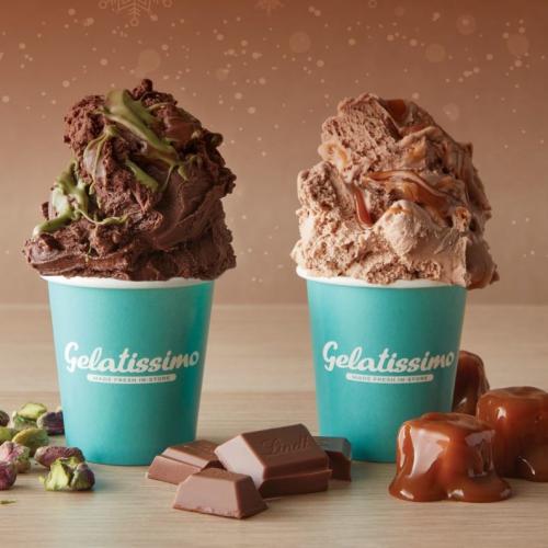 Gelatissimo Have Two Winter Gelato Flavours That Use Real Lindt Chocolate