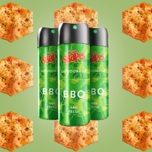 Did...Arnott's Just Announce BBQ Shapes Scented Deodorant?