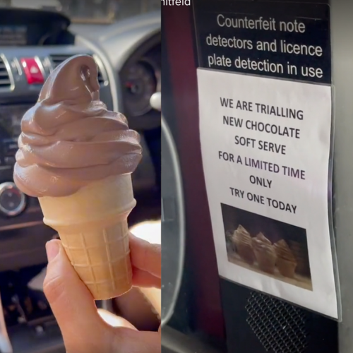 Maccas Are Doing A 'Soft' Release Of CHOCOLATE SOFT SERVES!