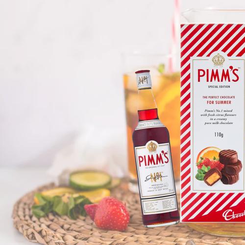 You Can Now Get Pimm's Liqueur Truffle Chocolate AKA A Chocolate Cocktail!