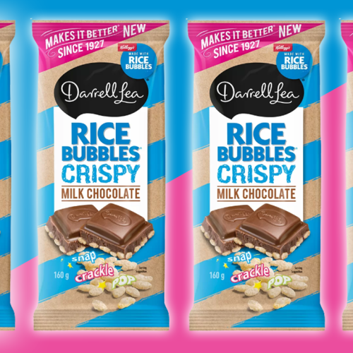 Rice Bubbles & Darrell Lea Have Created A Chocolate Sensation!