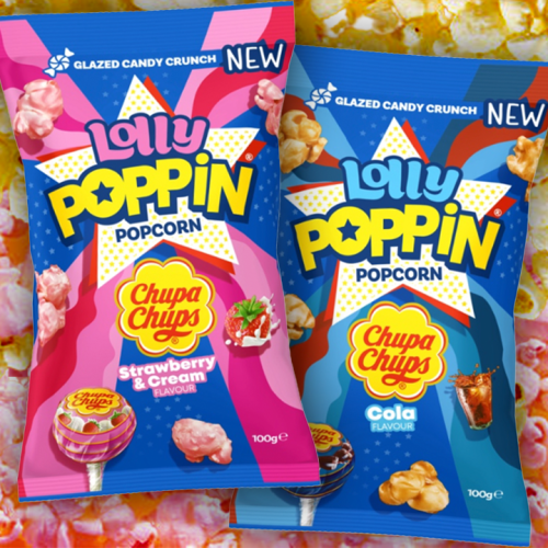 Chupa Chups Lolly Poppin Popcorn Hits Selves!