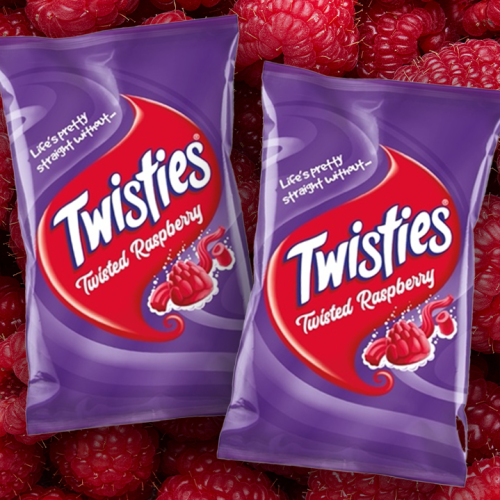 Twisties Are Releasing A Limited Edition Twisted Raspberry Flavour!