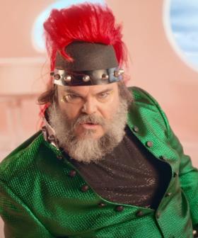 Please Enjoy Jack Black Performing 'Peaches' From The Super Mario Bros. Movie In A Dope Green Suit