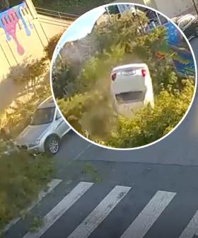This INSANE Car Crash Was Caught On Camera