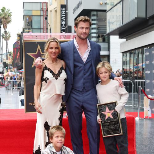 Chris Hemsworth honoured with a star on the Hollywood Walk of Fame